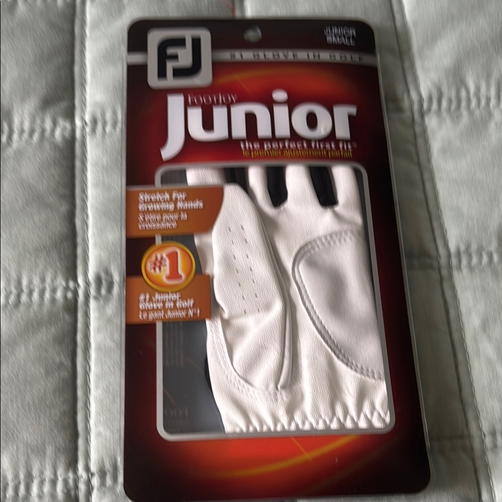 FootJoy Junior White Golf Glove